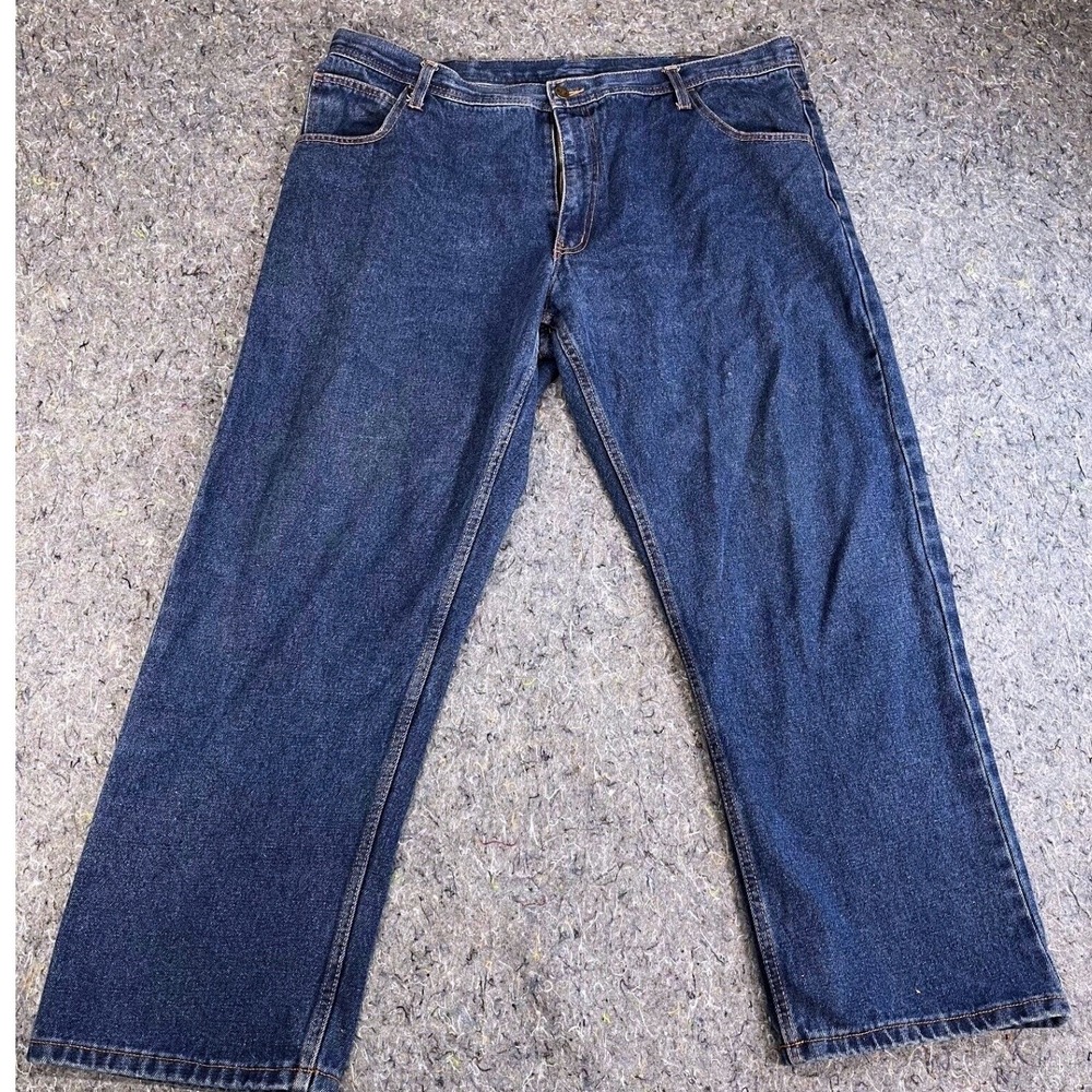 Key Workwear Jeans Mens 42x30 Blue Comfort Dungaree Outdoor Rare Trades